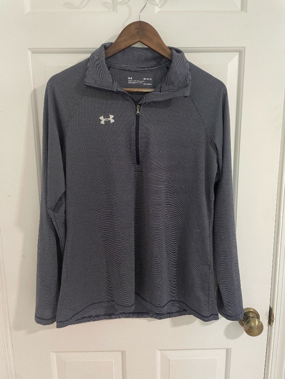 Under Armour Striped Quarter-Zip